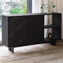 Hanah Home Ravello Consola Negro y Mármol